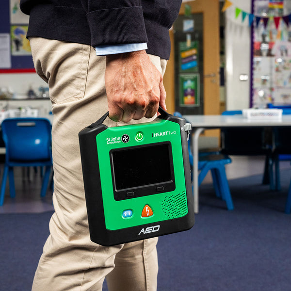 St John Ambulance HEART Two Semi-automatic Defibrillator