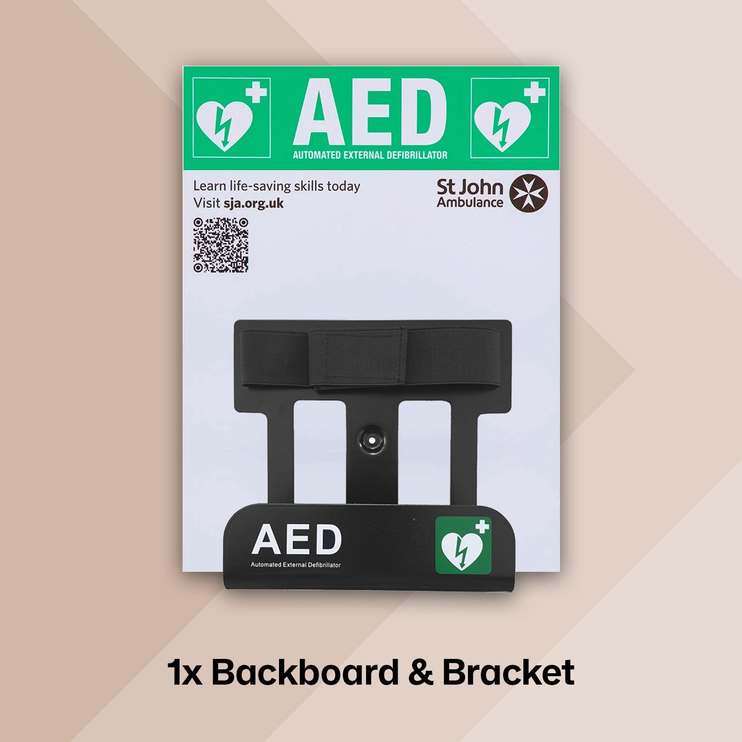 iPAD SP1 Fully Automatic Defibrillator Bundle with Bracket