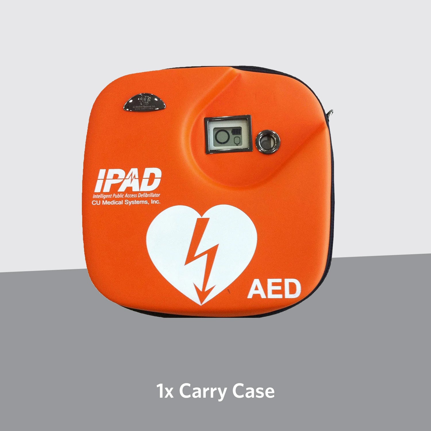 iPAD SP1 Fully Automatic Defibrillator Bundle with External Locked Cabinet