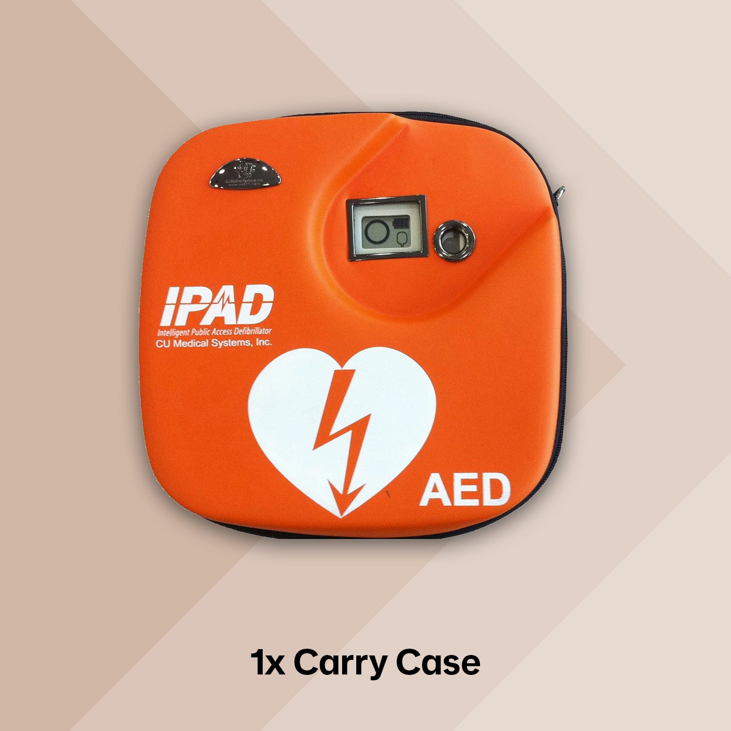 iPAD SP1 Fully Automatic Defibrillator Bundle with External Unlocked Cabinet