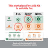 St John Ambulance Medium Workplace First Aid Kit BS-8599-1:2019