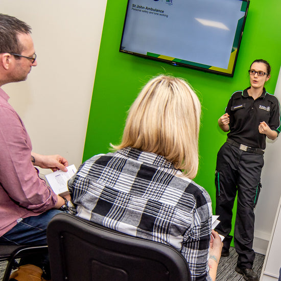 Training Courses - St John Ambulance