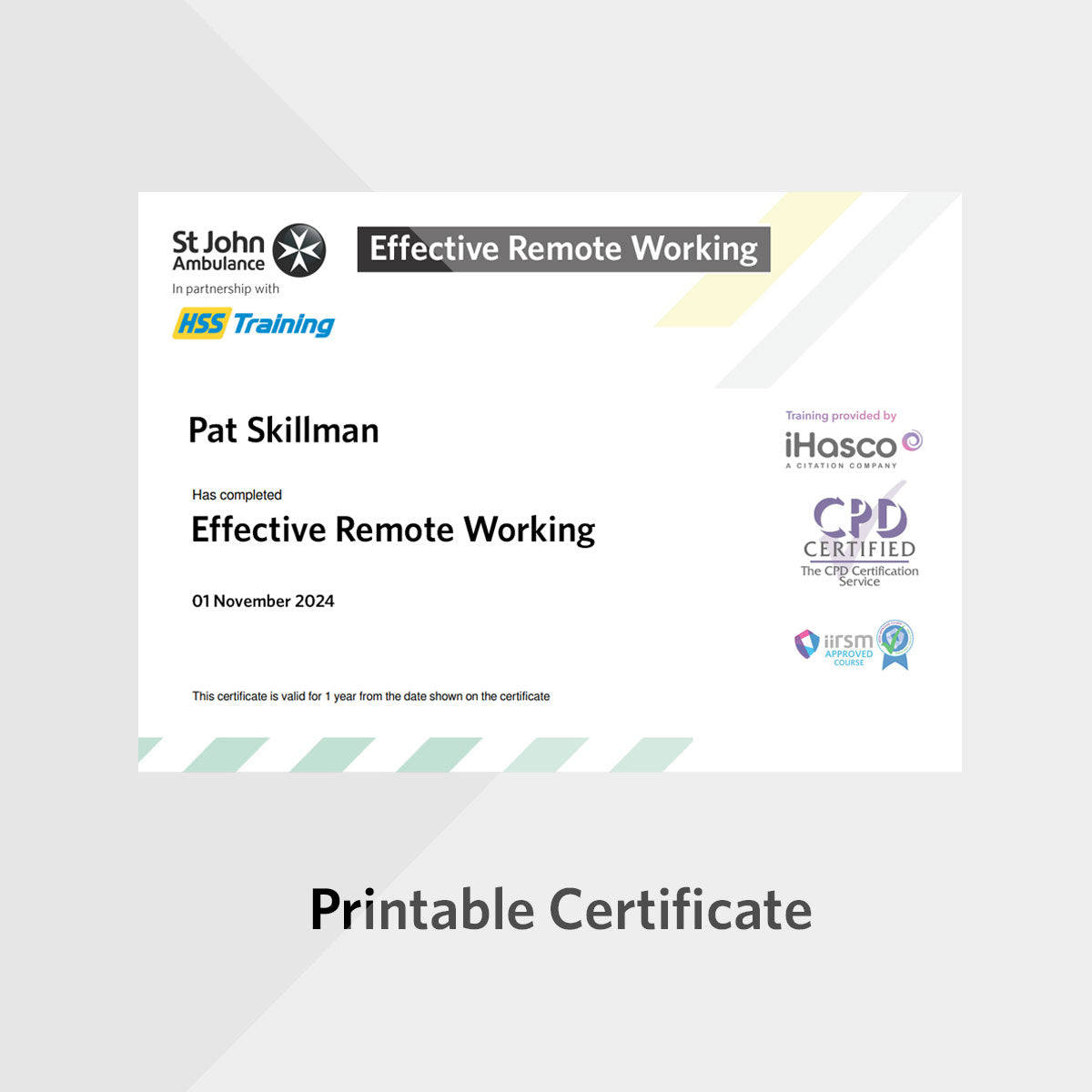 Effective Remote Working eLearning