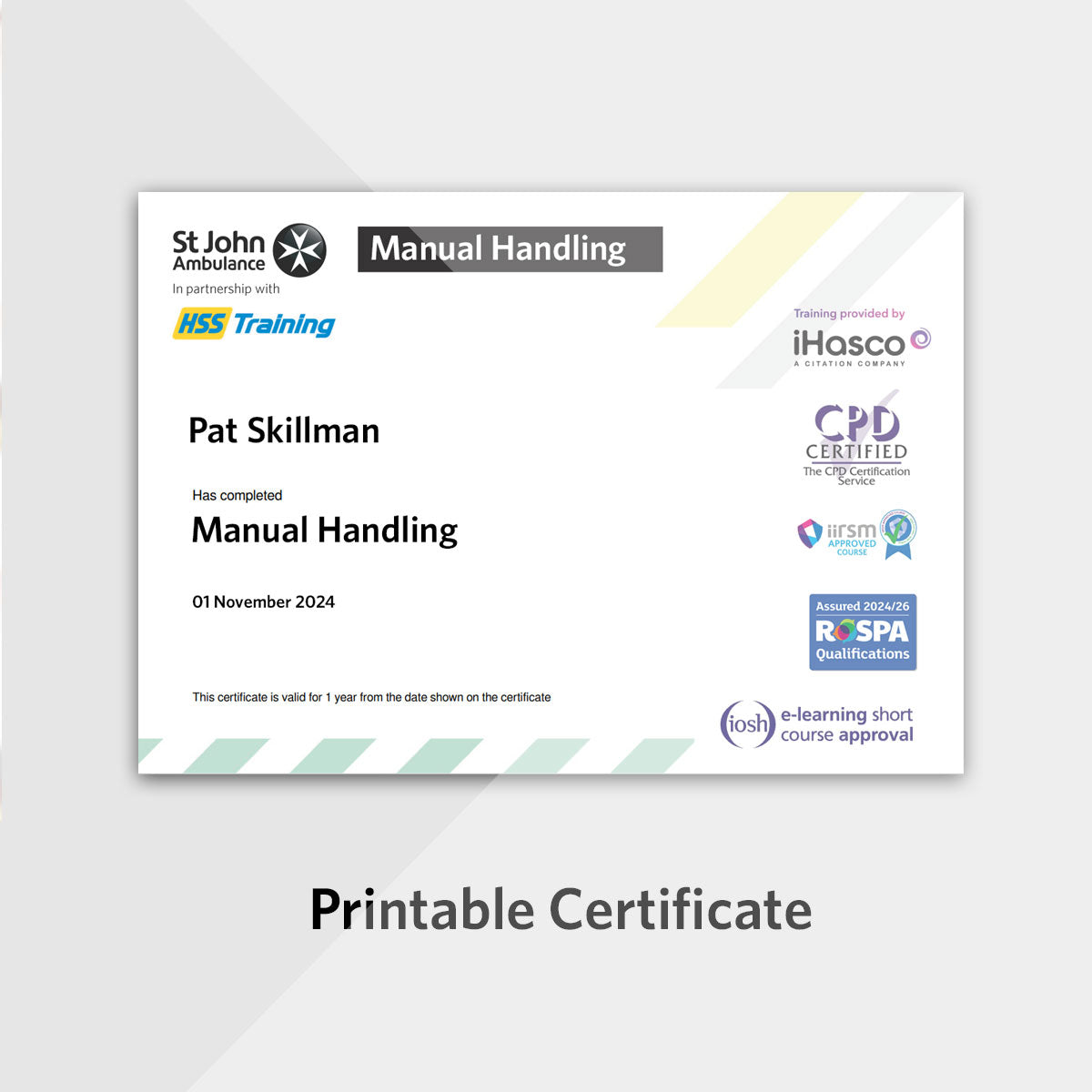 Manual Handling eLearning