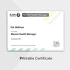 Mental Health Manager eLearning
