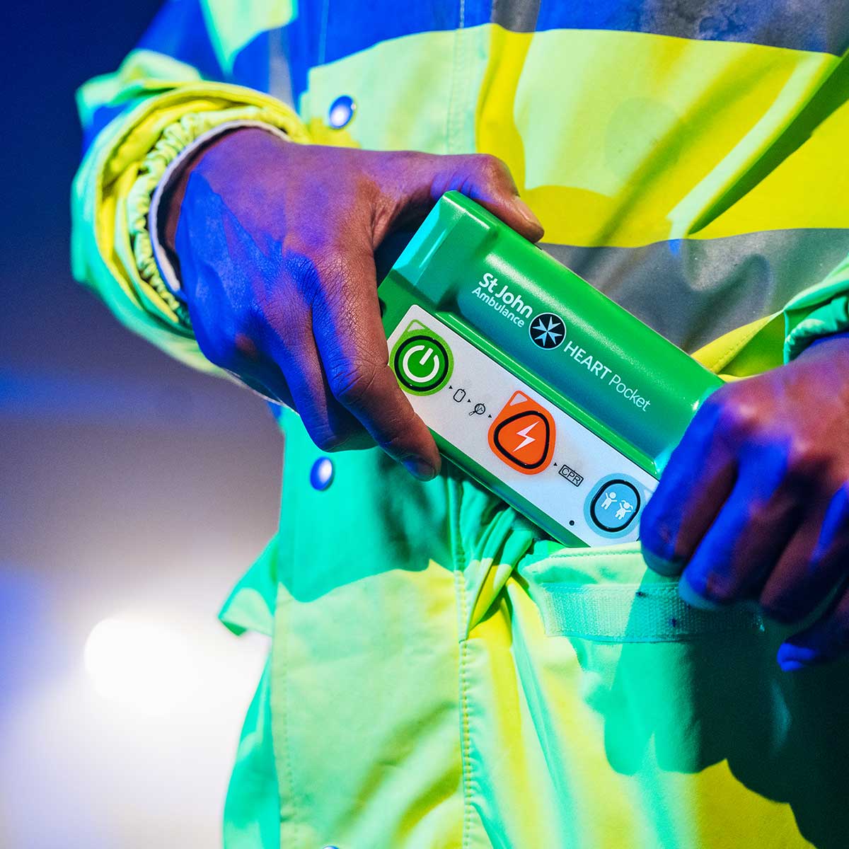 St John Ambulance HEART Pocket Semi-automatic Defibrillator