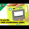 Zoll AED 3 St John Ambulance Demonstration Video 