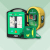 HEART One Semi Automatic Defibrillator Bundle with External Locked Cabinet