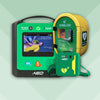 HEART Two Semi Automatic Defibrillator Bundle with External Locked Cabinet