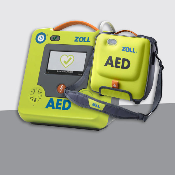 ZOLL AED 3 Semi Automatic Defibrillator Bundle with Carry Case