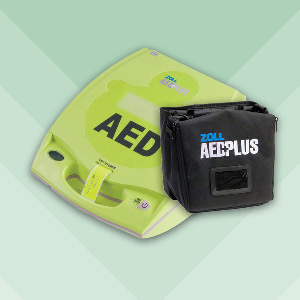 ZOLL AED PLUS Fully Automatic Defibrillator Bundle with Carry Case