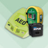 ZOLL AED PLUS Fully Automatic Defibrillator Bundle with External Locked Cabinet