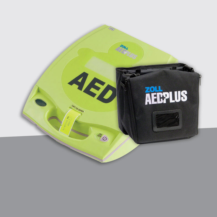 ZOLL AED PLUS Fully Automatic Defibrillator Bundle with Carry Case