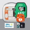 iPAD SP1 Fully Automatic Defibrillator Premium Bundle with LifeVault Unlocked Cabinet