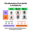 St John Ambulance Medium Workplace First Aid Kit Grab Bag BS-8599-1:2019