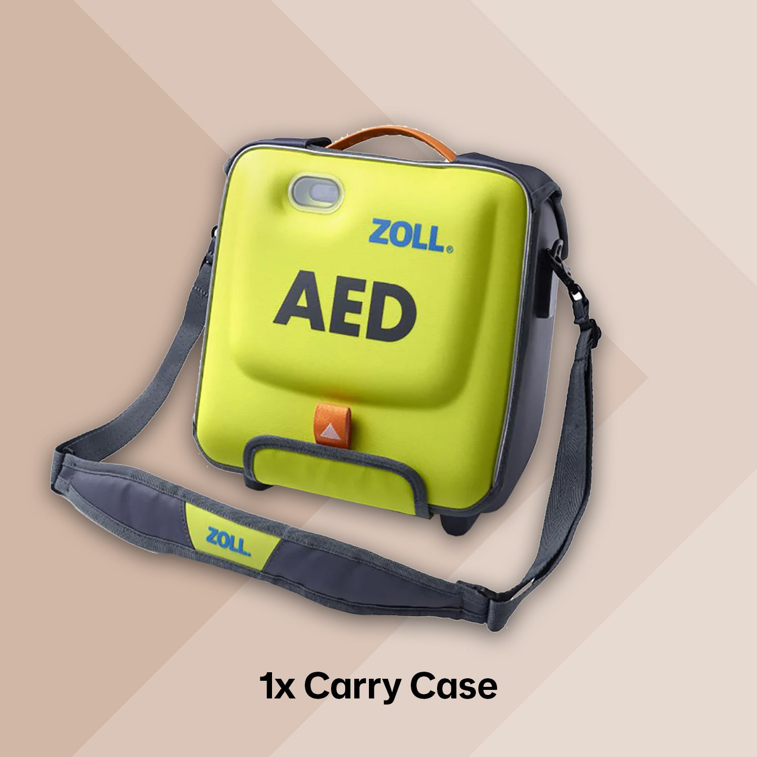 ZOLL AED 3 Semi Automatic Defibrillator Bundle with External Unlocked Cabinet