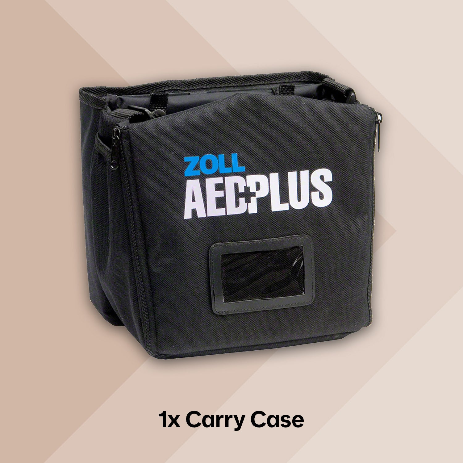 ZOLL AED PLUS Fully Automatic Defibrillator Bundle with External Unlocked Cabinet